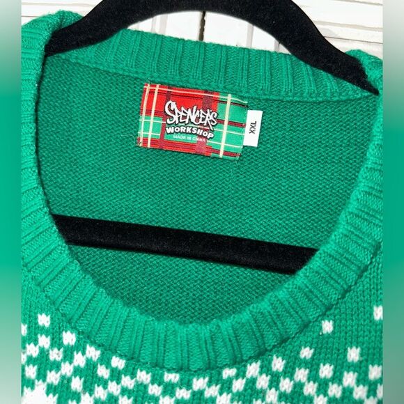 Spencer’s Gingerbread LightUp Merry Xmas F*****s Christmas Ugly Sweater Size XXL - Picture 4 of 9